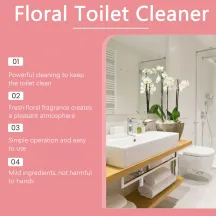 Jakehoe Floral Toilet Cleaner