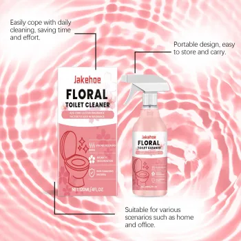 Jakehoe Floral Toilet Cleaner