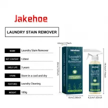 Jakehoe Clothes Laundry Stain Remover Spary