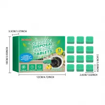 Jakehoe Garbage Disposal Cleaner Tablets (12 Tablets)
