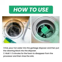 Jakehoe Garbage Disposal Cleaner Tablets (12 Tablets)